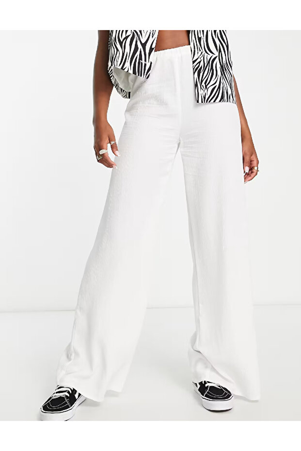 Pants, White - 1