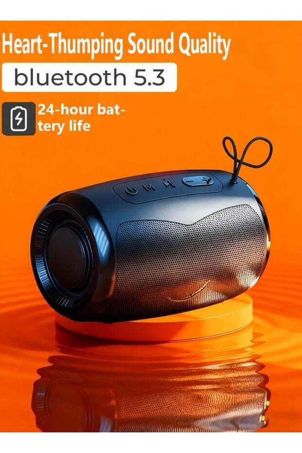 Bluetooth Speaker - Hi-Fi Portable Woofer with Deep Bass
