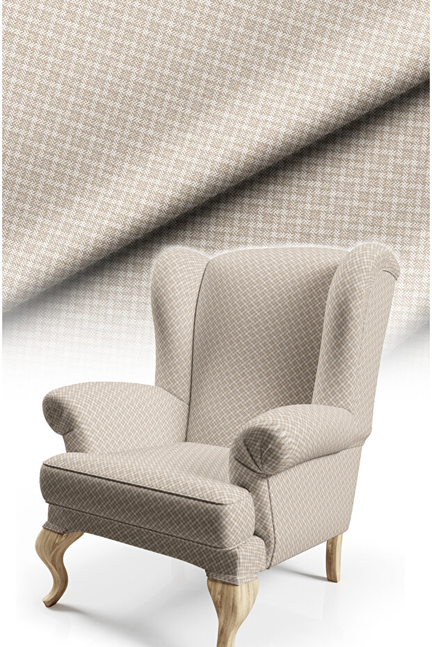Modern Effect Digital Printed Babyface Upholstery Sofa Fabric with Cotton Lining Width 140cm