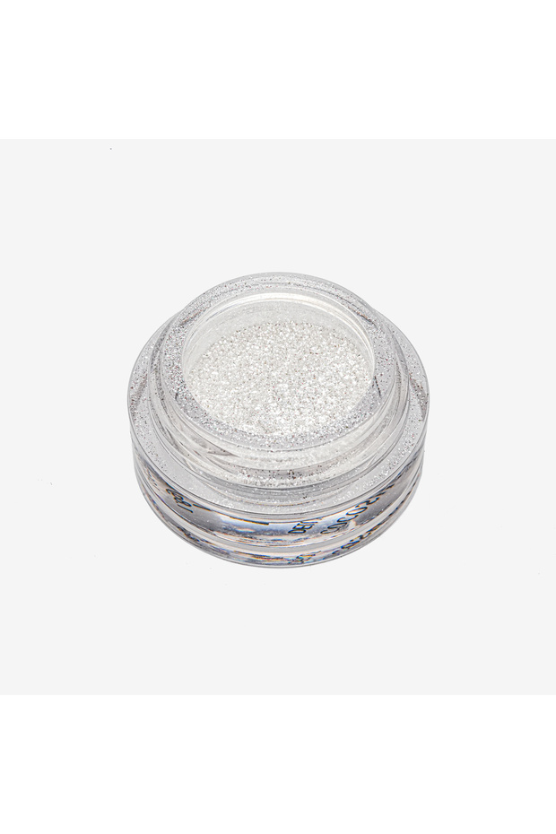 White Diamond Deluxe Glitter, Body and Face Glitter, Intense Shine, High Pigment, All-Day Wear