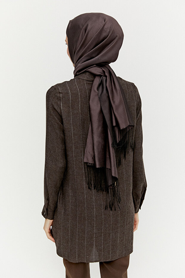 Simli Çizgili Tunik - 6