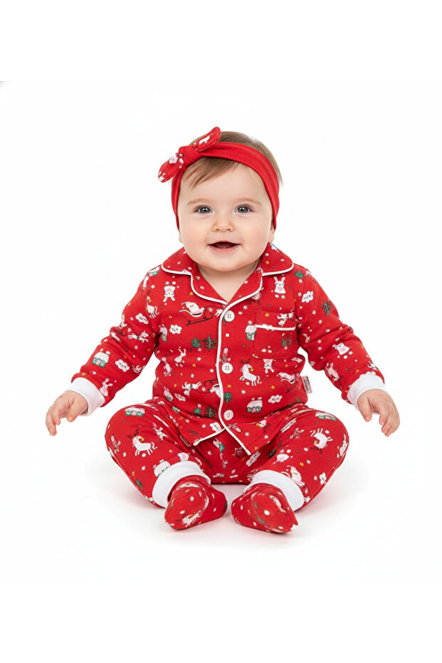 Christmas Themed Pajama Set