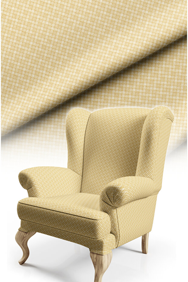 Modern Effect Digital Printed Babyface Upholstery Sofa Fabric with Cotton Lining Width 140cm
