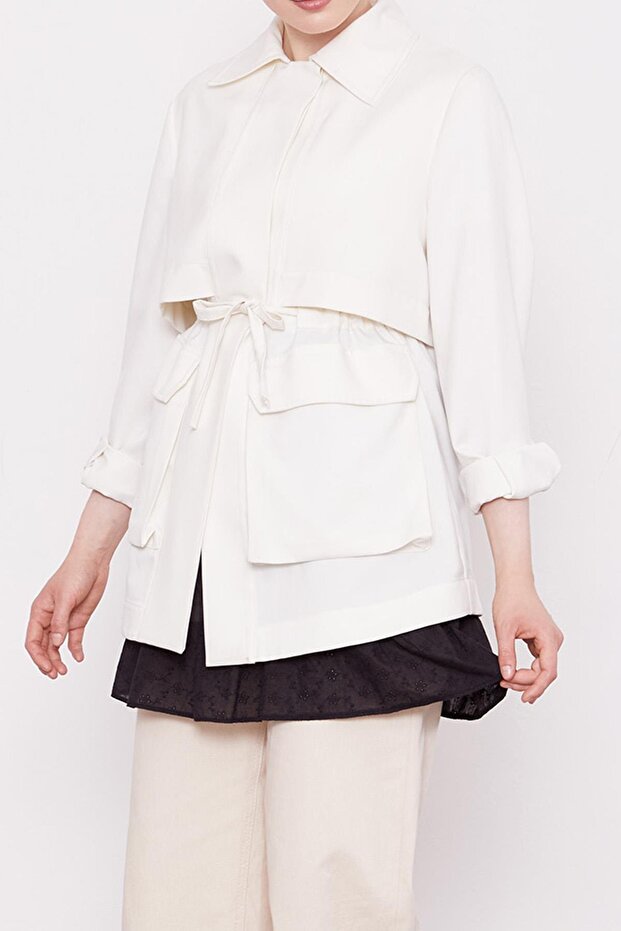 Black Ruffled Undershirt - 3