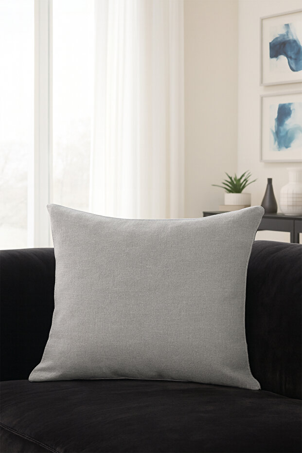غطاء وسادة على شكل بطة مسطح باللون البيج V2 45x40