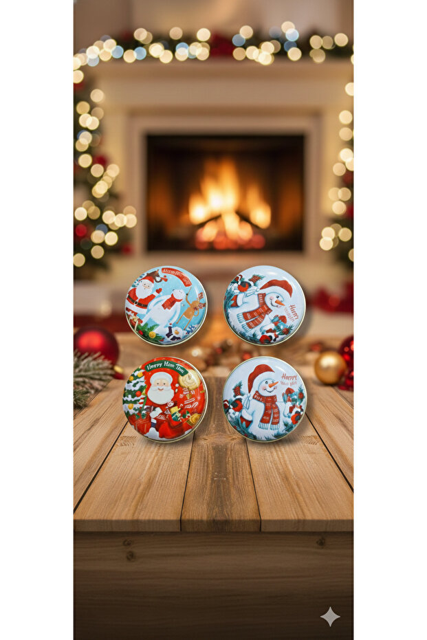 Yılbaşı temalı mum - 3