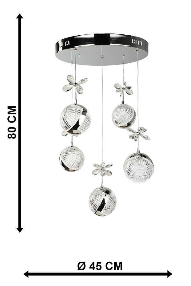 Volt 5.Li Avize Krom Kaplama - 5