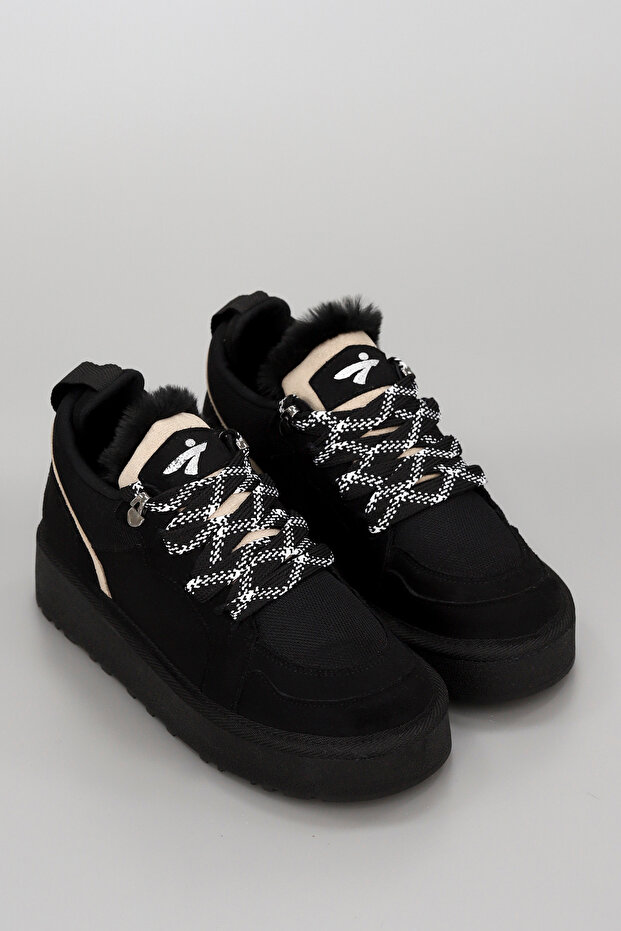 Dzy 444 Thick Sole Fur Shoes