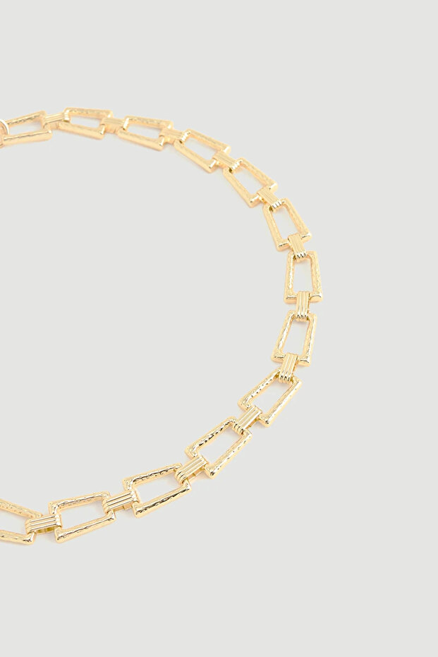 Zincir Kolye - Gold - 2