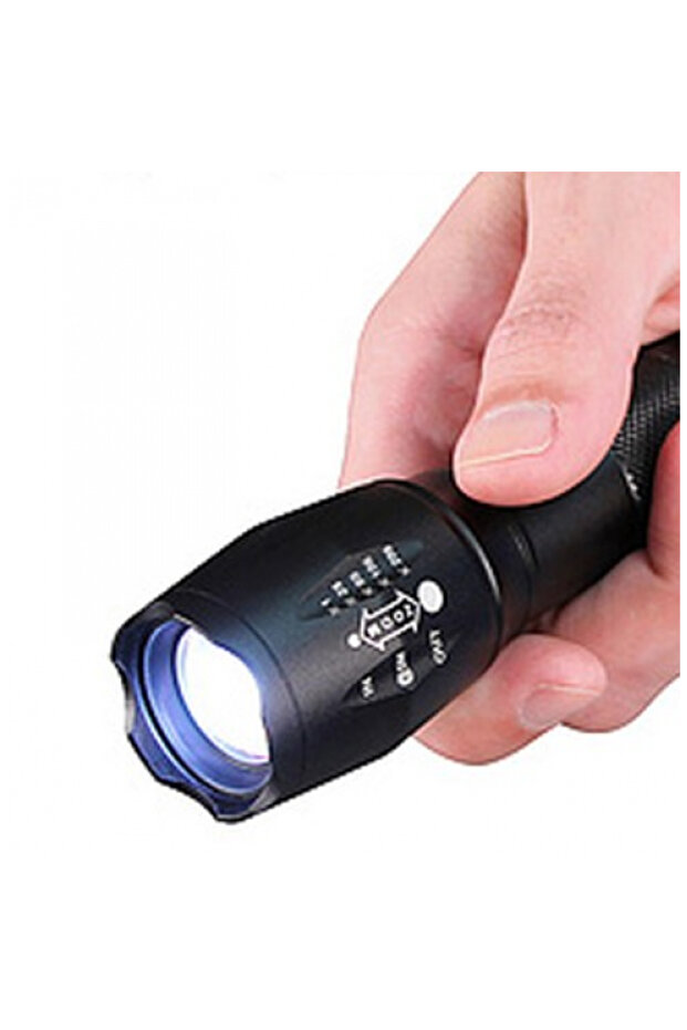 Metal Flashlight, Intensity 5000 - 3