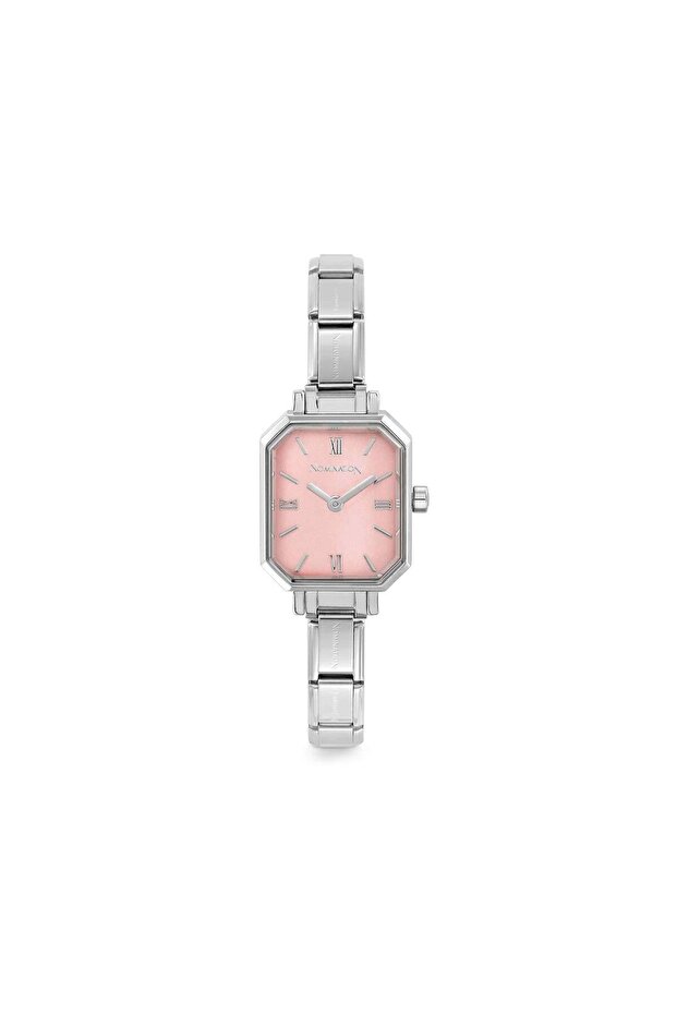 SAAT Paris Paslanmaz Çelik Dikdörtgen Rose SİLVER - 1