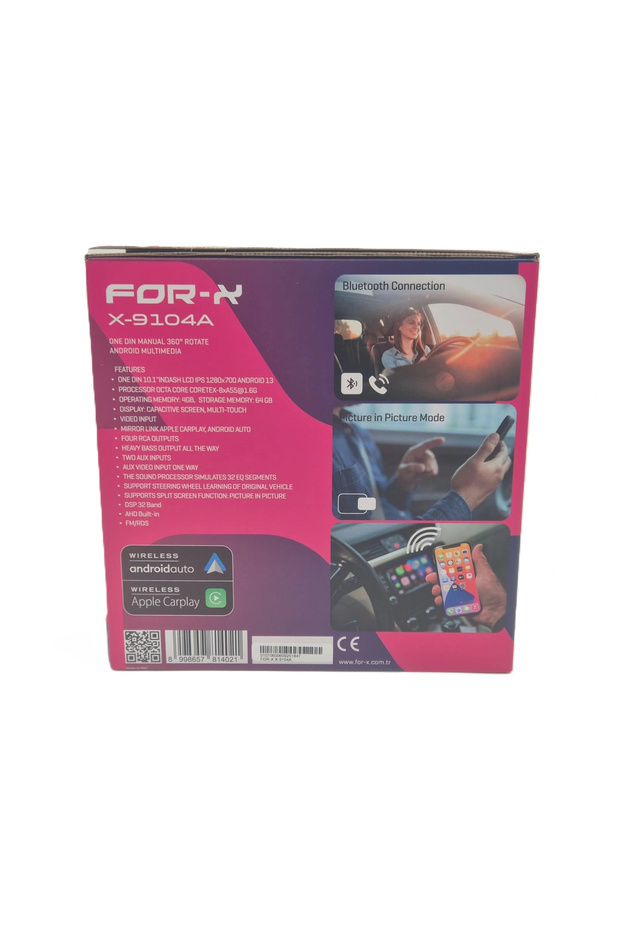 Android Teyp – 10.1″ 4 Ram 64 Hafıza - Oynar Kafa Android Multimedya – X-9104A Tek Din 3 - 3