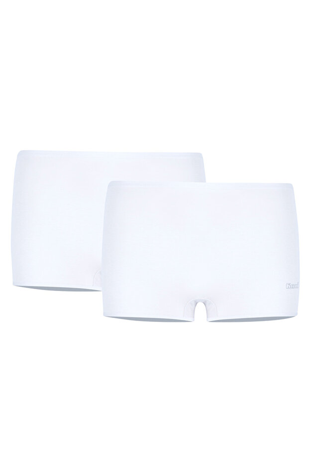 Femeie, 47% bumbac, 47% modal, 6% elastan, 2 buc basic short - 1