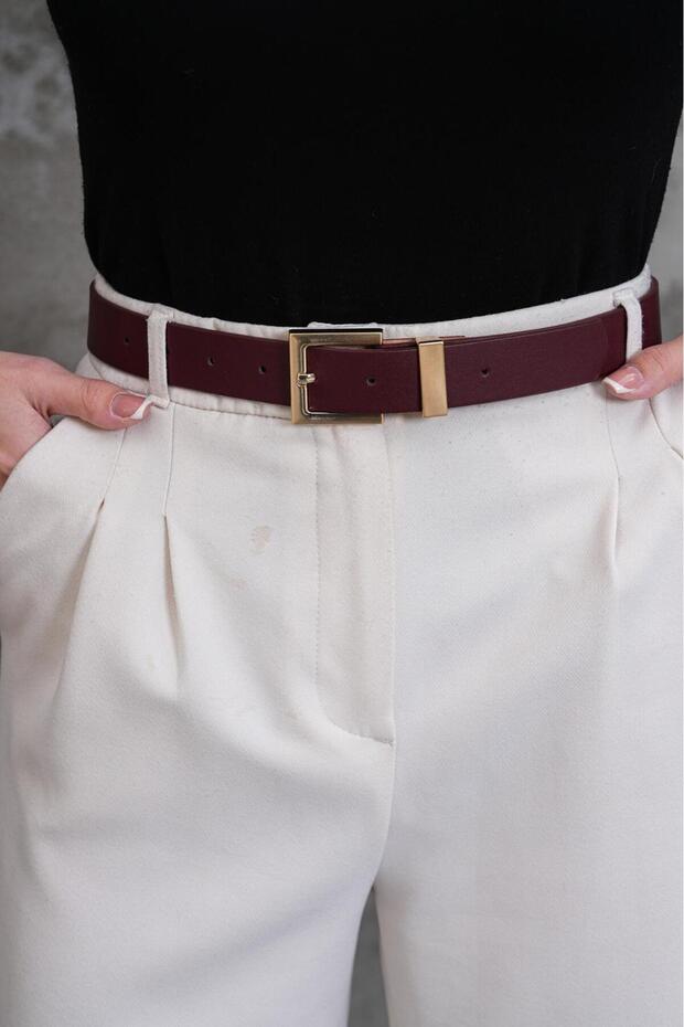 Gold Buckle Trouser Belt Shirt Belt Coat Belt Dress Belt Waist Belt