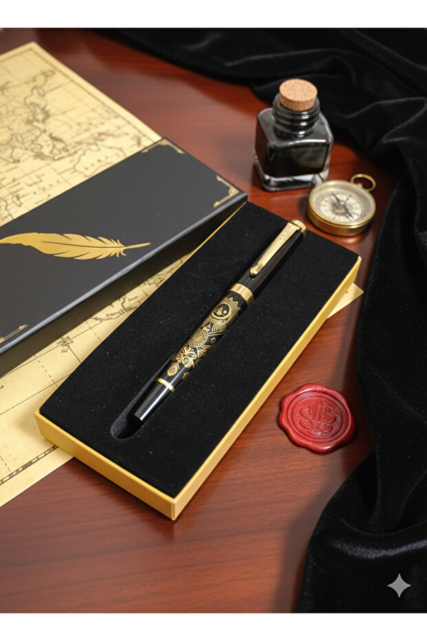 Ottoman Figured Pen with Box