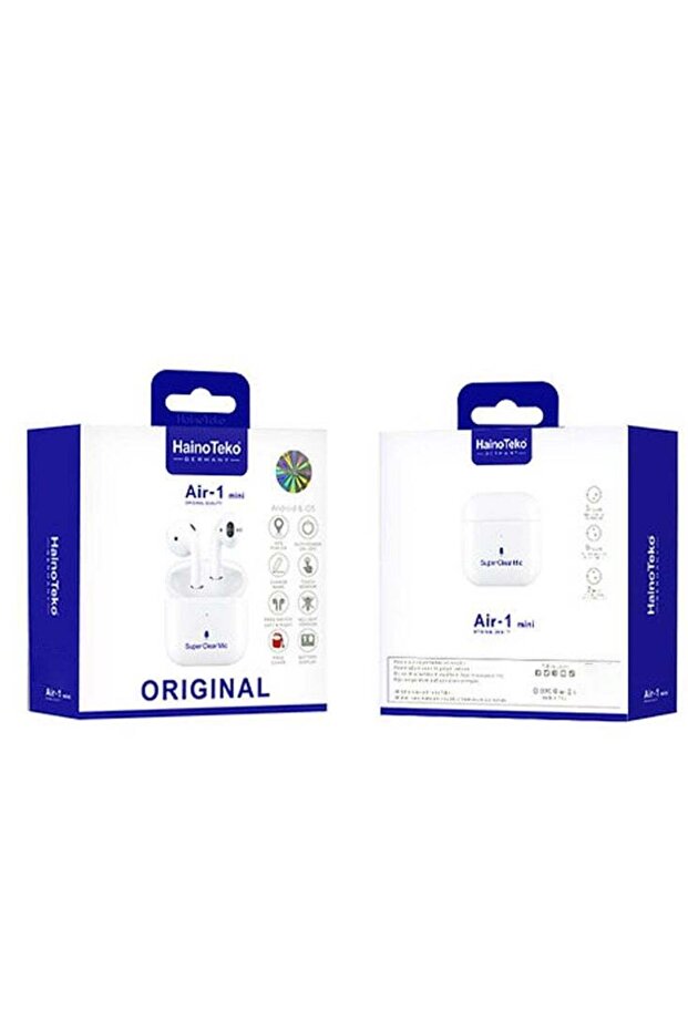 Haino Teko Air 1 Mini Bluetooth Wireless Earphone Headset with Super Clear Mic