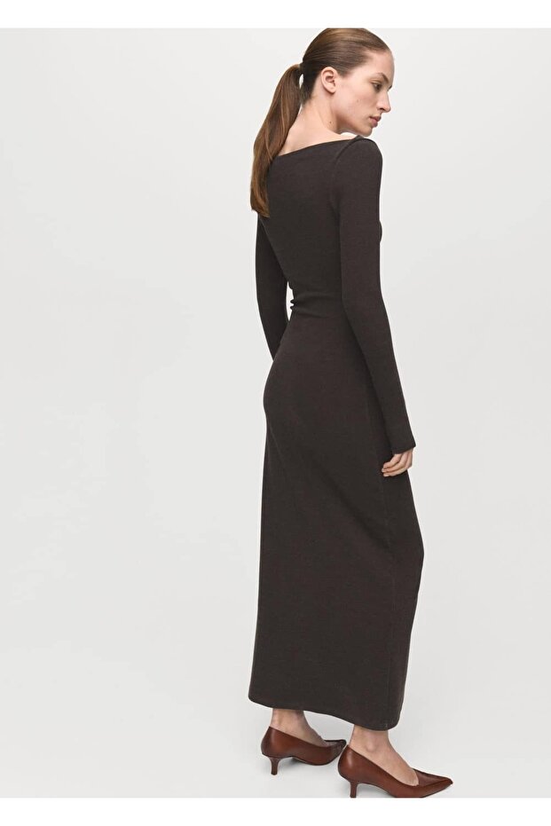 Fitted kesim elbise - 4