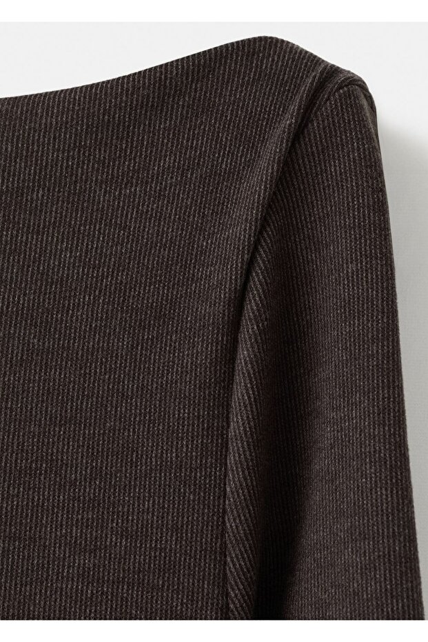 Fitted kesim elbise - 7