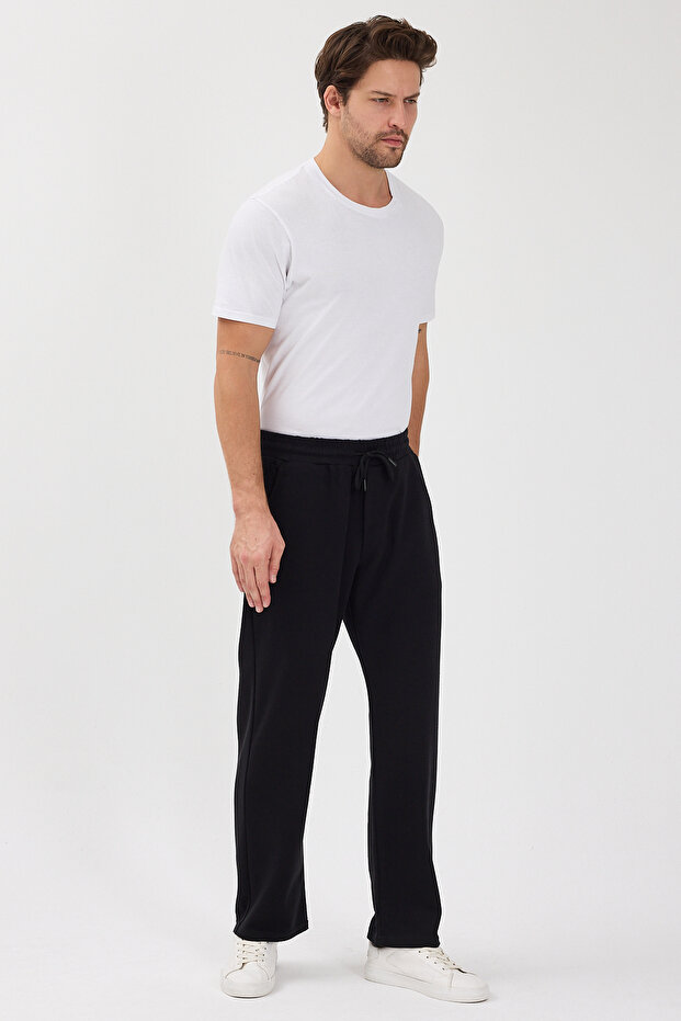 Men's Soft Flexible Stretch Fabric Baggy Pants Dawrazz-2317 - 4