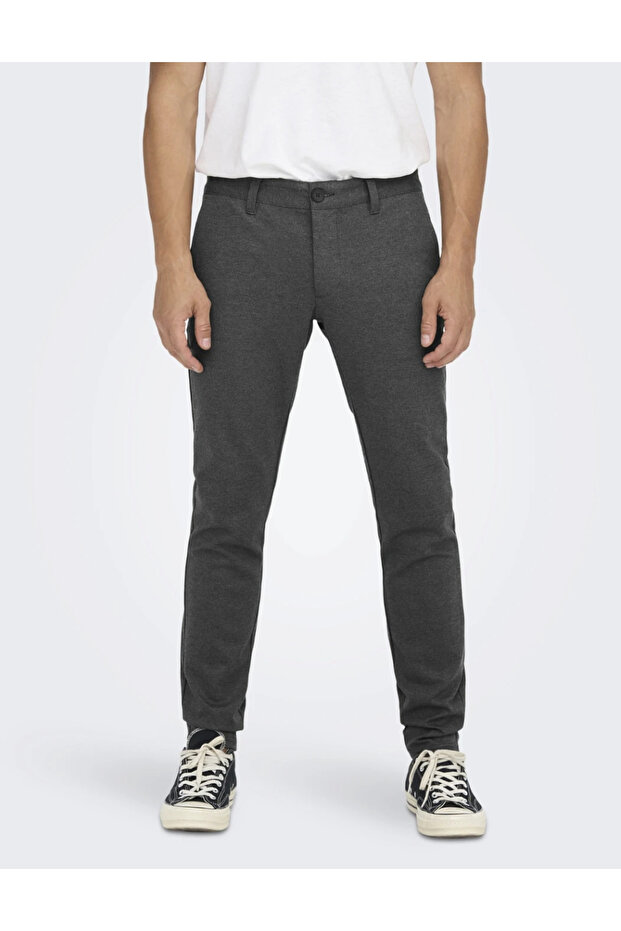 Pants, gray - 1