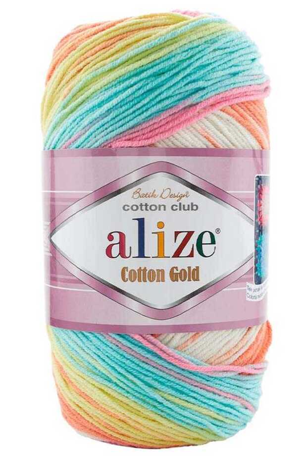 Cotton Gold Batik 5 Pieces 1 Pack