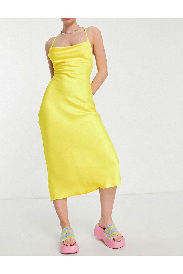 Rochie medie, Galben - 1