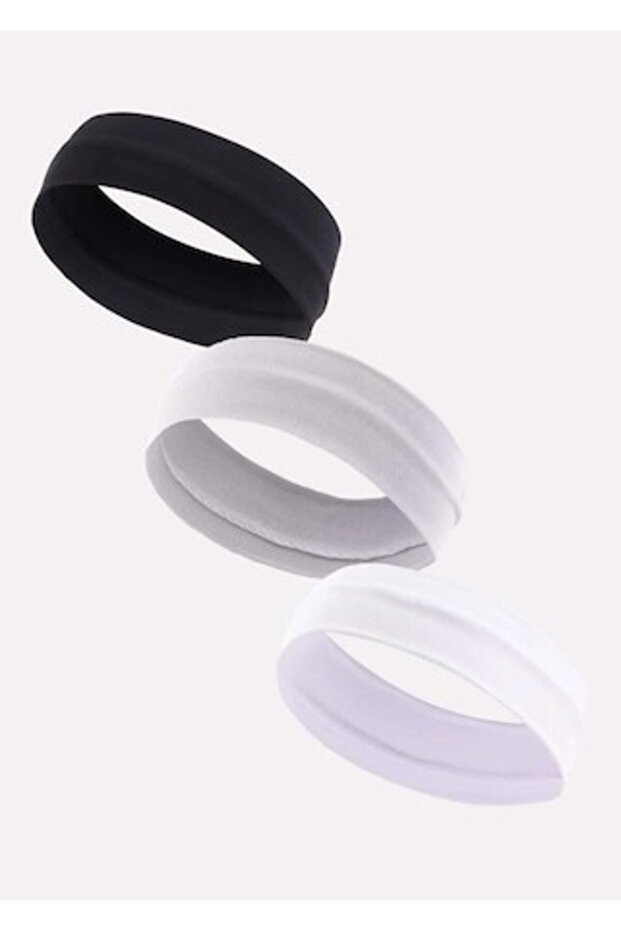 - Set de 3 bentițe de păr, multicolore - 1