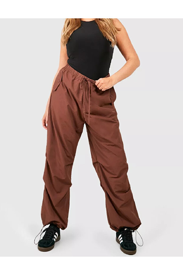 Pants, Brown - 1