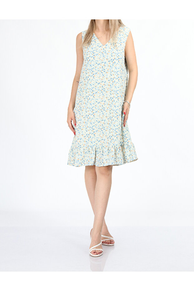 Rochie scurta, Floral - 1