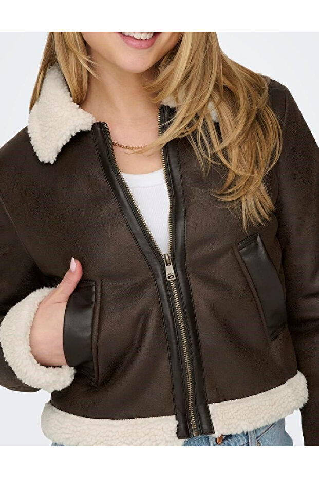 Jacket, Brown - 2