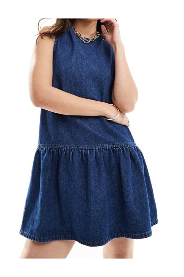 Rochie scurta, Albastru - 2