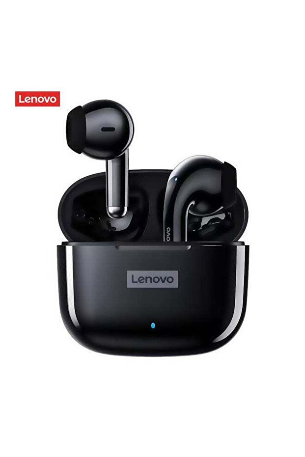 Lenovo LP40 Pro TWS Bluetooth 5.1 Wireless Earbuds - Type-C, ENC Noise Reduction, Black