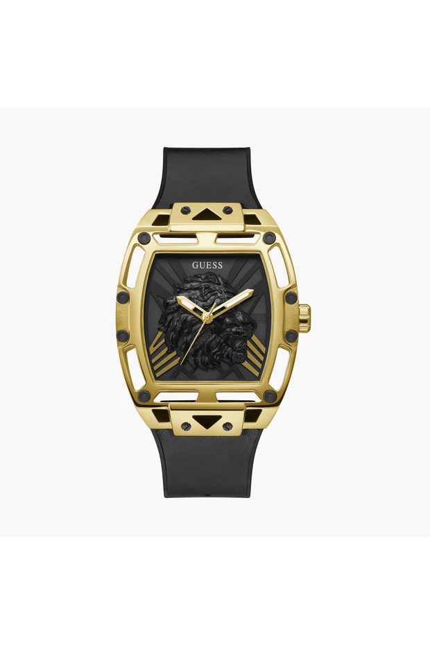 Men's 44 MM Black Analog Watch GW0595G1