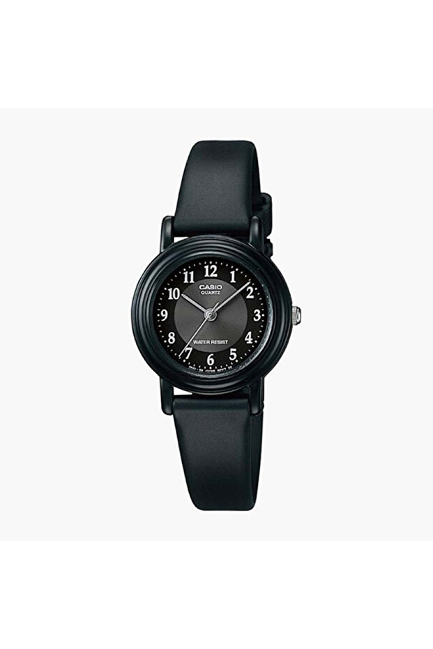 Women's Black Analog Plastic Strap Watch -LQ-139AMV-1B3LDF