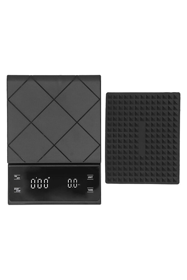 Espresso Scale with Timer – 0.1g Precision Electronic Coffee Scale with LED Display, Rechargeable - 8