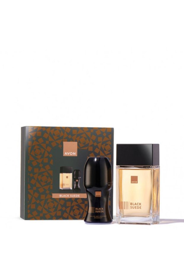 Black Suede gift set