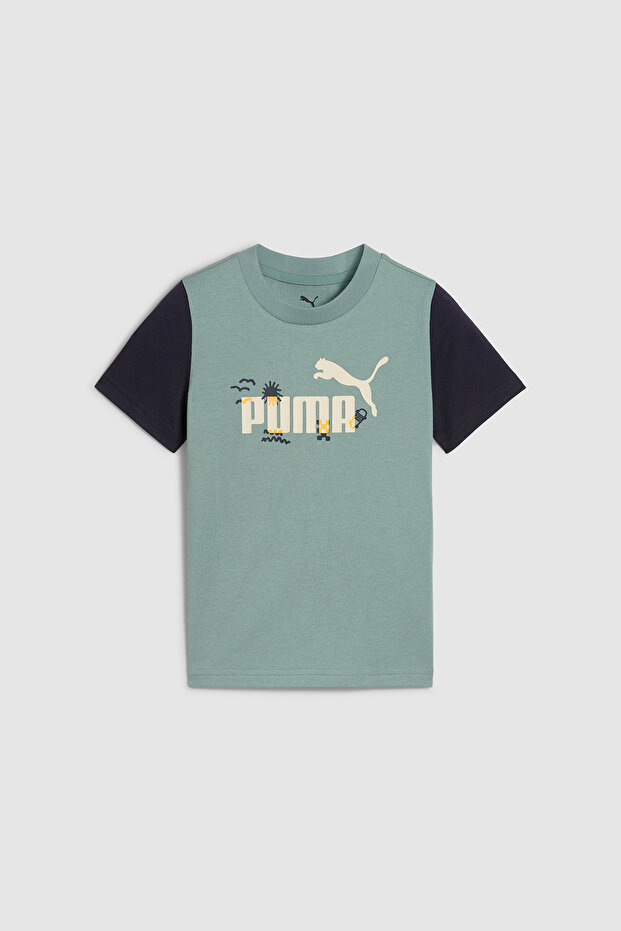 Sandy Adventures Tee Ps Green Moon