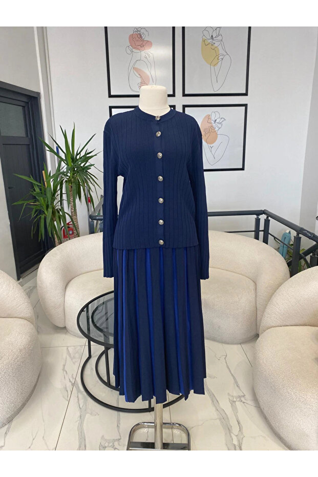 Kalın Çizgili Etekli - 1