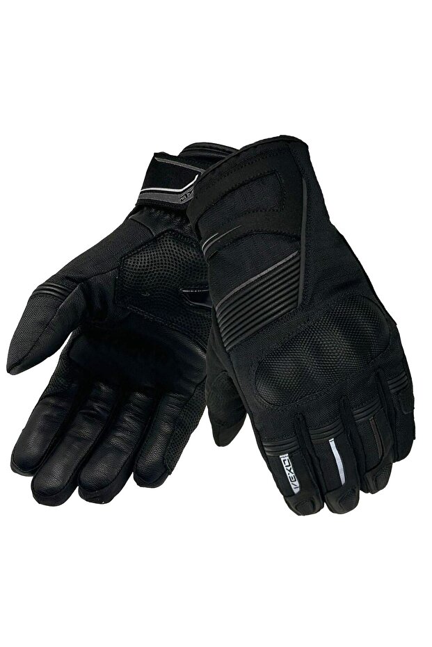 North H2O Winter Motorcycle Gloves Black