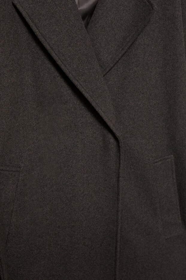 Kemerli uzun kaşe kaban - 6