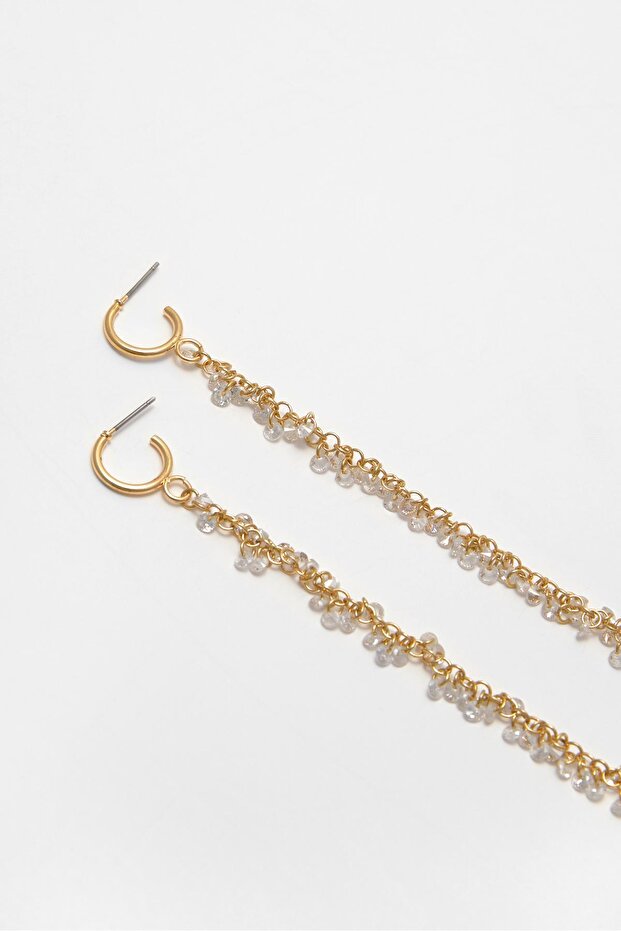 Uzun parlak küpeler - 3