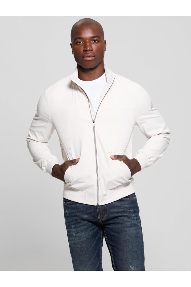 Erkek Bej Eco Ceket - 8