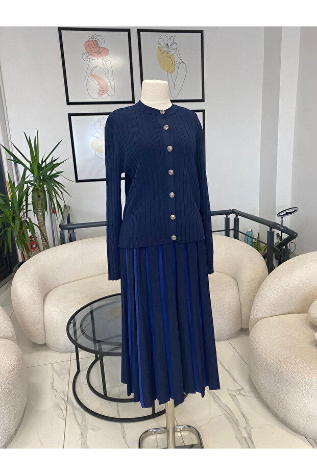 Kalın Çizgili Etekli - 2