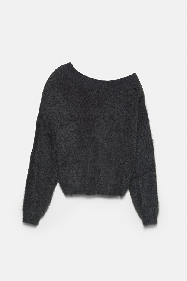 Asimetrik suni kürk kazak - 5