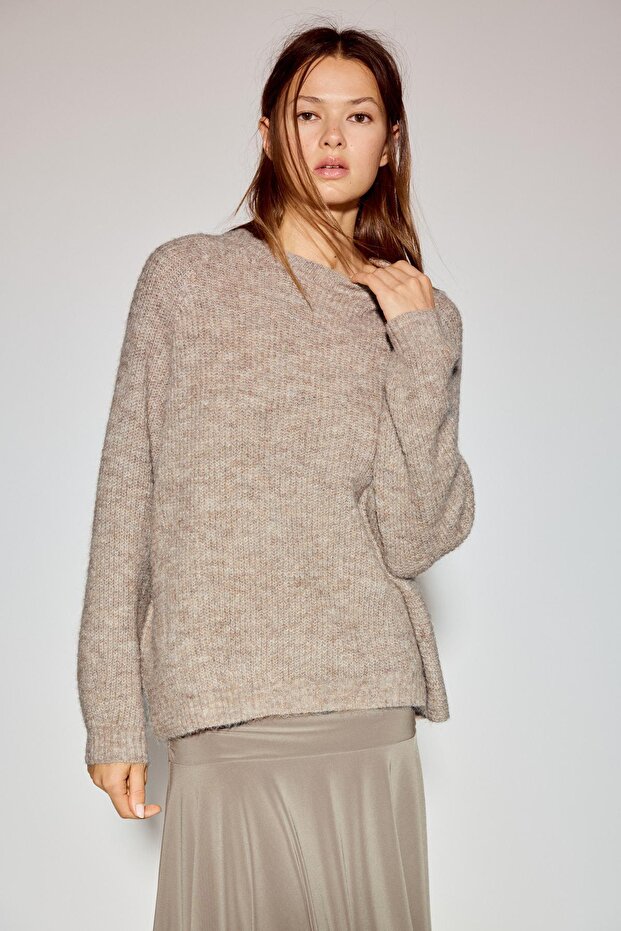 Fitilli örgü kazak - 2