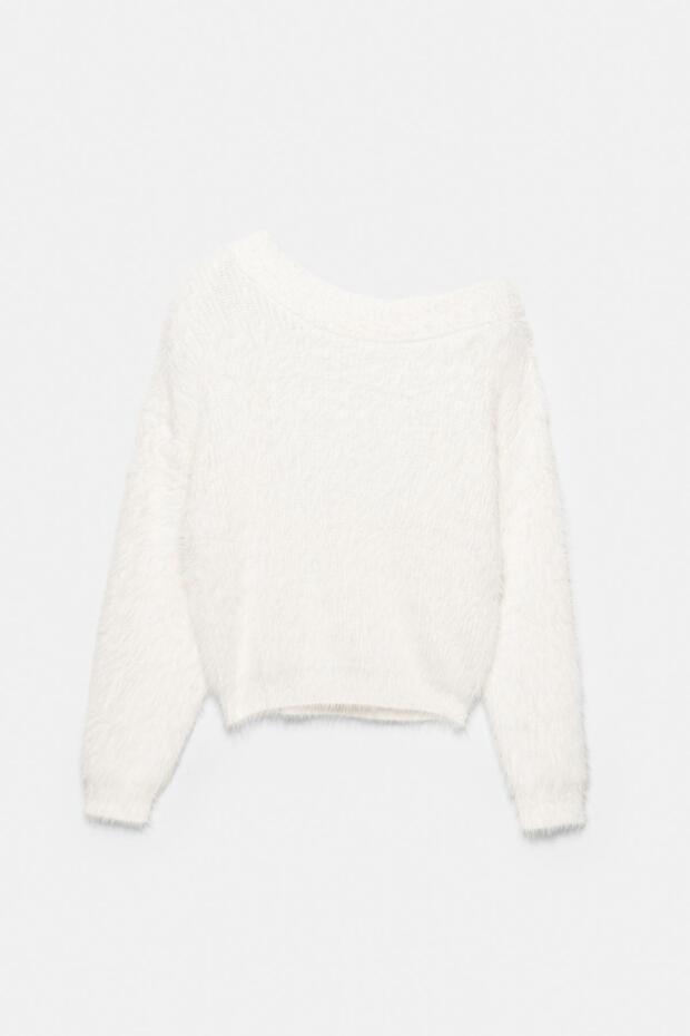 Asimetrik suni kürk kazak - 5