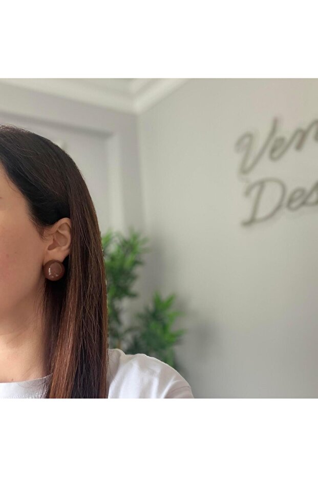 Çelik Top Küpe - 2