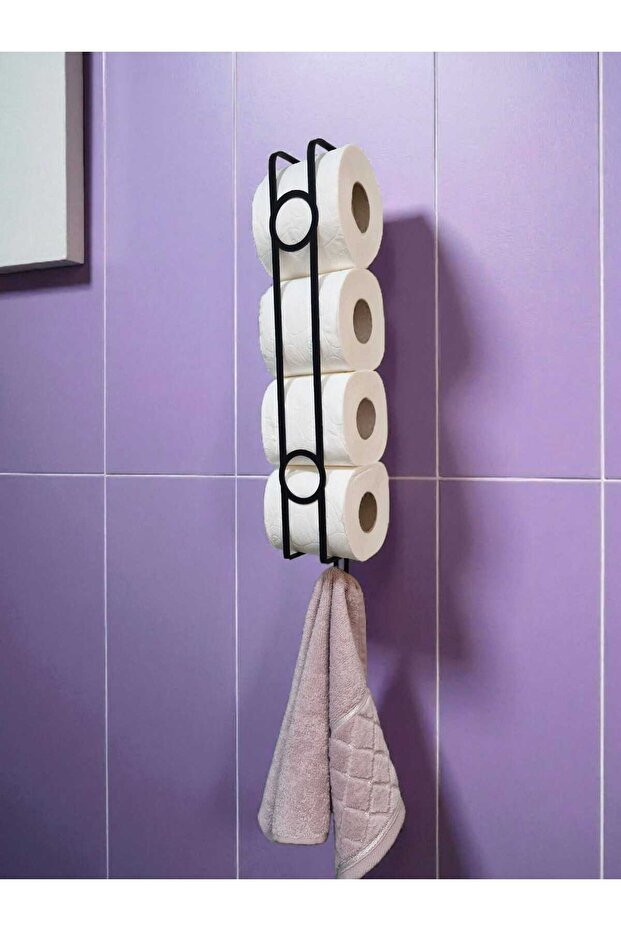 Toilet Paper Rack,Towel Rack, Self-Adhesive,No Need to Screw/Mount