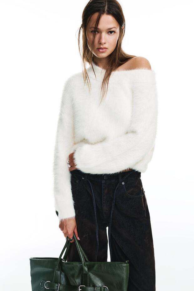 Asimetrik suni kürk kazak - 1