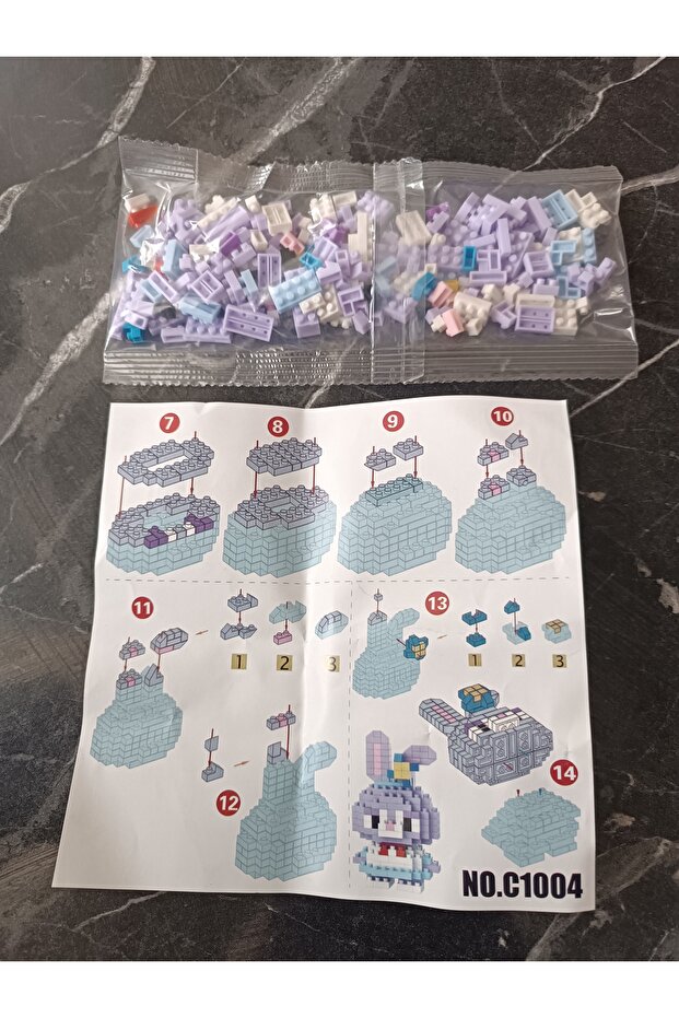 Stellalou Bricks Mini Yapı Oyuncak 180 parça - 6